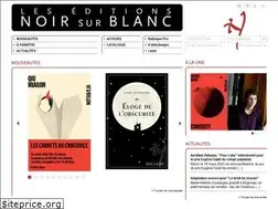Sites similar to leseditionsnoirsurblanc.fr