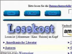 Sites similar to lesekost.de