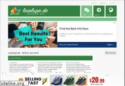 Sites similar to leselupe.de