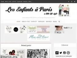 Sites similar to lesenfantsaparis.com