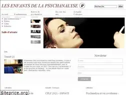 Sites similar to lesenfantsdelapsychanalyse.com