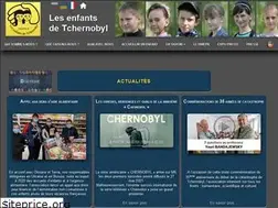 Sites similar to lesenfantsdetchernobyl.fr