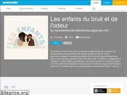 Sites similar to lesenfantsdubruitetdelodeur.podomatic.com
