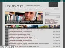 Sites similar to leserkanone.de
