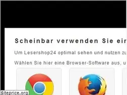 Sites similar to lesershop24.de