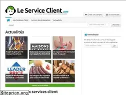 Sites similar to leserviceclient.com