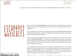 Sites similar to lesescapadesmusicales.com