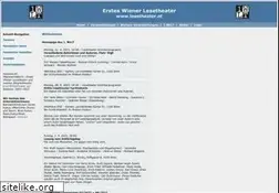 Sites similar to lesetheater.at