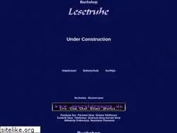 Sites similar to lesetruhe.de