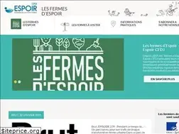 Sites similar to lesfermesdespoir.fr
