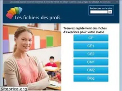 Sites similar to lesfichiersdesprofs.fr