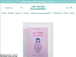 Sites similar to lesfoliespassageres.com