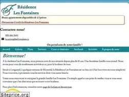 Sites similar to lesfontaines.ca