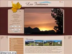 Sites similar to lesfontanes.it