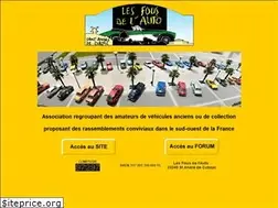 Sites similar to lesfousdelauto.org