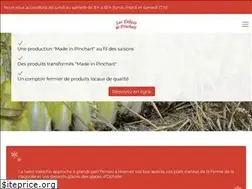 Sites similar to lesfraisesdepinchart.be