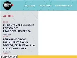 Sites similar to lesfrancos.be