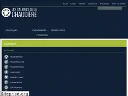 Sites similar to lesgaleriesdelachaudiere.com