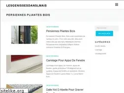 Sites similar to lesgenissesdanslmais.fr
