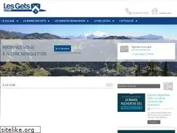 Sites similar to lesgets-mairie.fr