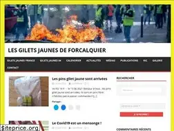 Sites similar to lesgiletsjaunesdeforcalquier.fr