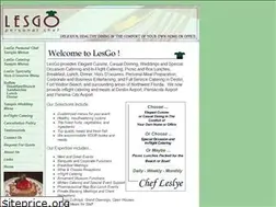Sites similar to lesgopersonalchef.com