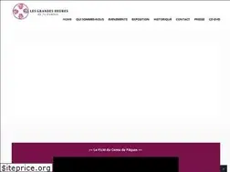 Sites similar to lesgrandesheures.be