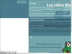 Sites similar to lesideesbleues.be
