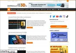 Sites similar to lesimprimantes3d.fr