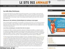 Sites similar to lesitedesanimaux.com