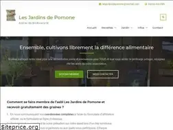 Sites similar to lesjardinsdepomone.be