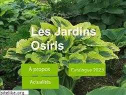 Sites similar to lesjardinsosiris.com