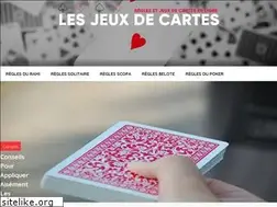 Sites similar to lesjeuxdecartes.net