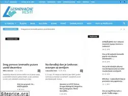 Sites similar to leskovackevesti.rs