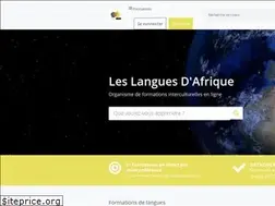 Sites similar to leslanguesdafrique.com