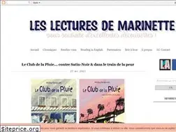 Sites similar to leslecturesdemarinette.blogspot.com