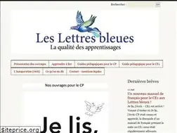 Sites similar to leslettresbleues.fr