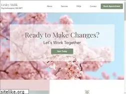 Sites similar to lesleymalik.com