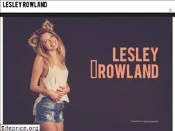 Sites similar to lesleyrowland.com