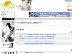 Sites similar to lesliecheung.com