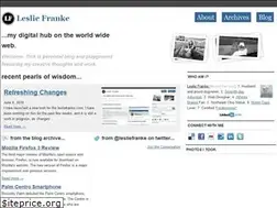 Sites similar to lesliefranke.com