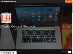 Sites similar to lesliehetherington.com