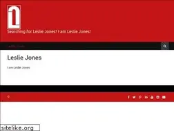 Sites similar to lesliejones.com
