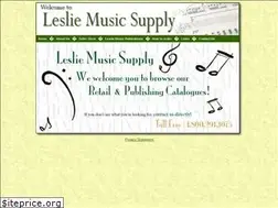 Sites similar to lesliemusicsupply.com