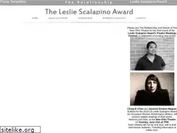 Sites similar to lesliescalapinoaward.org