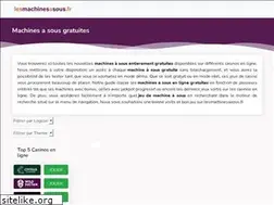 Sites similar to lesmachinesasous.fr