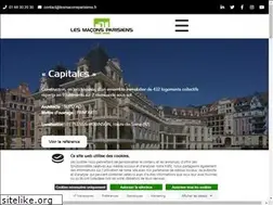 Sites similar to lesmaconsparisiens.fr