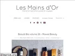 Sites similar to lesmainsdor.fr
