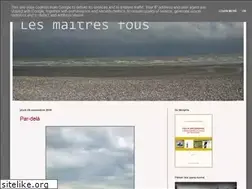 Sites similar to lesmaitresfous.blogspot.com