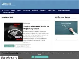 Sites similar to lesmath.com